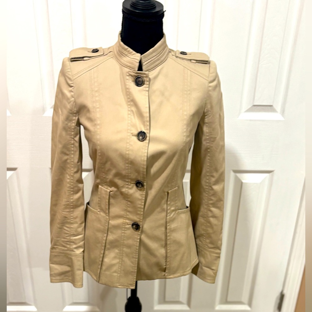 Zara women's military style jacket size XS